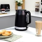 Hamilton Beach Ella Set Kettle 1.7L and 2-Slice Toaster Black HBELLAMB view 3