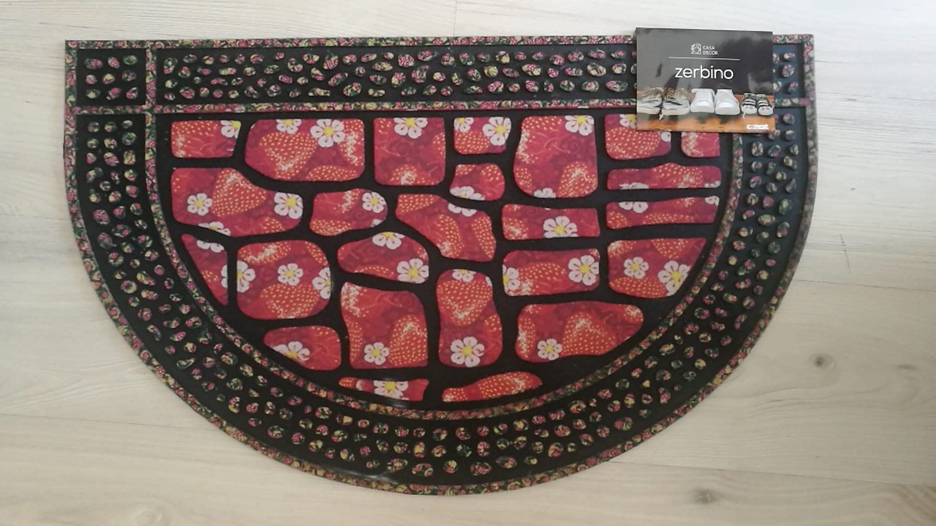 Glooke Selected Doormat, Rubber, multicoloured, One