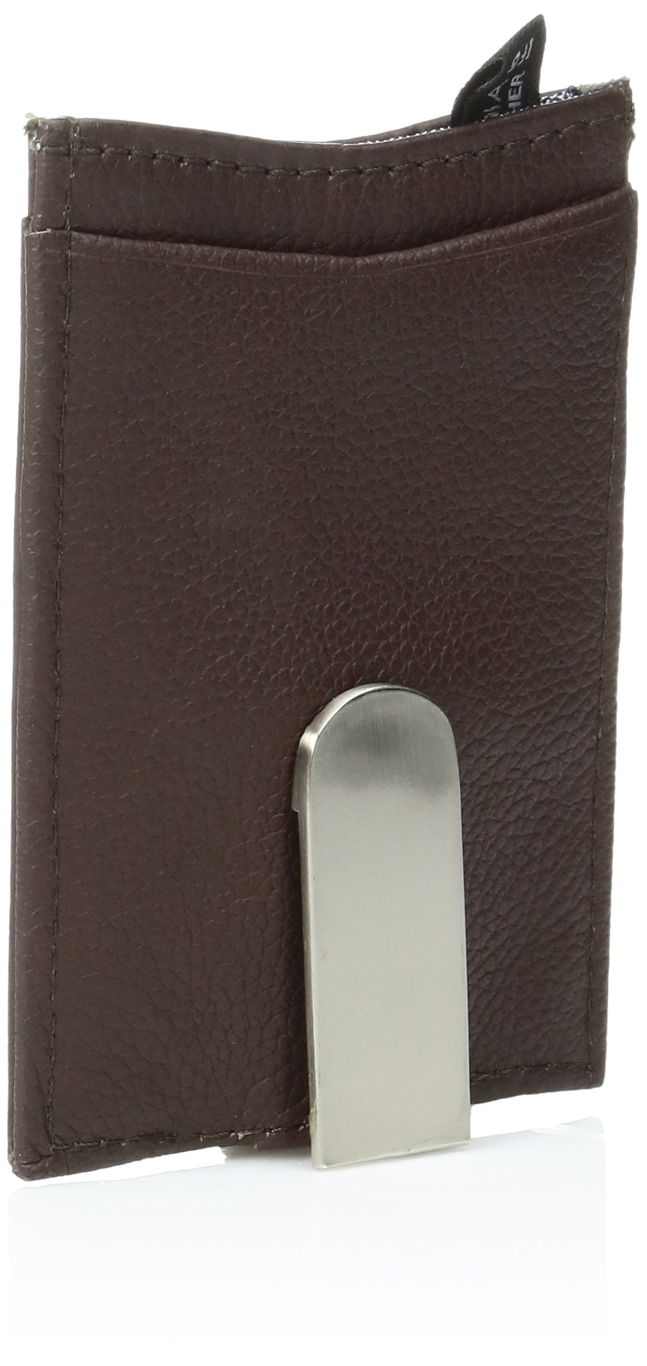 Nautica Men's Milled Credit Card Holder with Money Clip Nautical Fashions