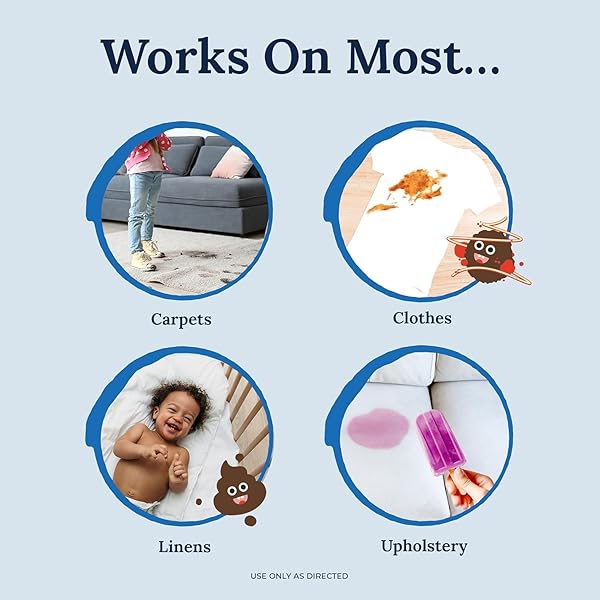 MISS MOUTH’S MESSY EATER STAIN TREATER SPRAY – STAIN REMOVER – NEWBORN & BABY ESSENTIALS – 2-PACK OF 16OZ STAIN REMOVER