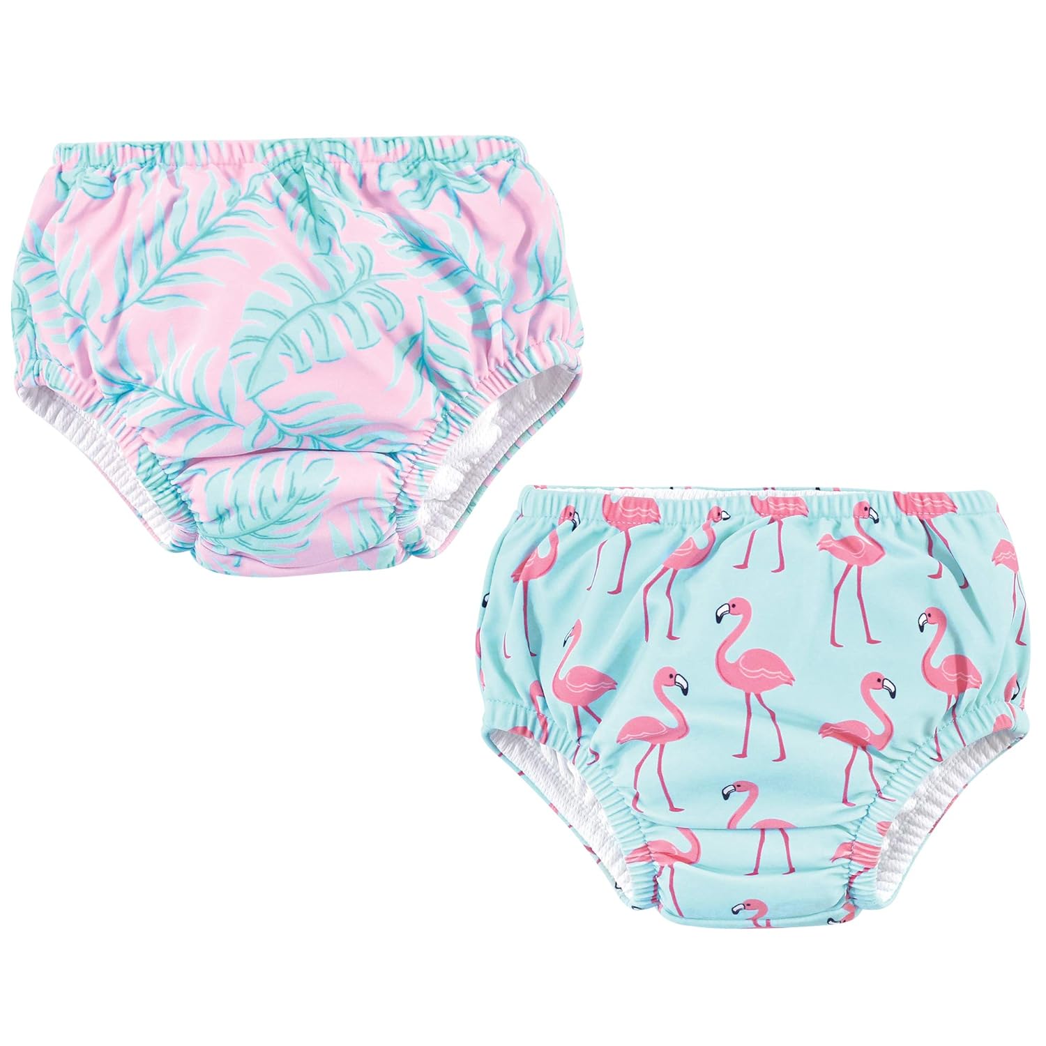 Hudson Baby Unisex Swim Diapers, Flamingos, 3 Toddler: Baby