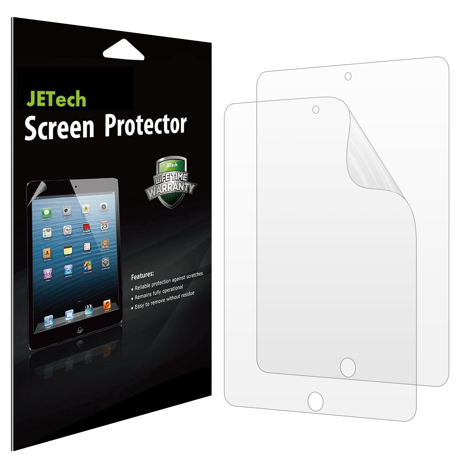 JETech Screen Protector for the New iPad 2017 9.7, iPad Pro 9.7, iPad