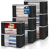 Large Storage Bags, 8 Pack Clothes Storage Bins