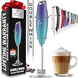 Zulay Kitchen Powerful Double Whisk Milk Frother