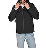 Levi's Men's Hooded Waterproof Arctic Cloth Rain Jacket