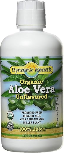 海外直送肘 Organic Aloe Vera Juice, Unflavored 32OZ