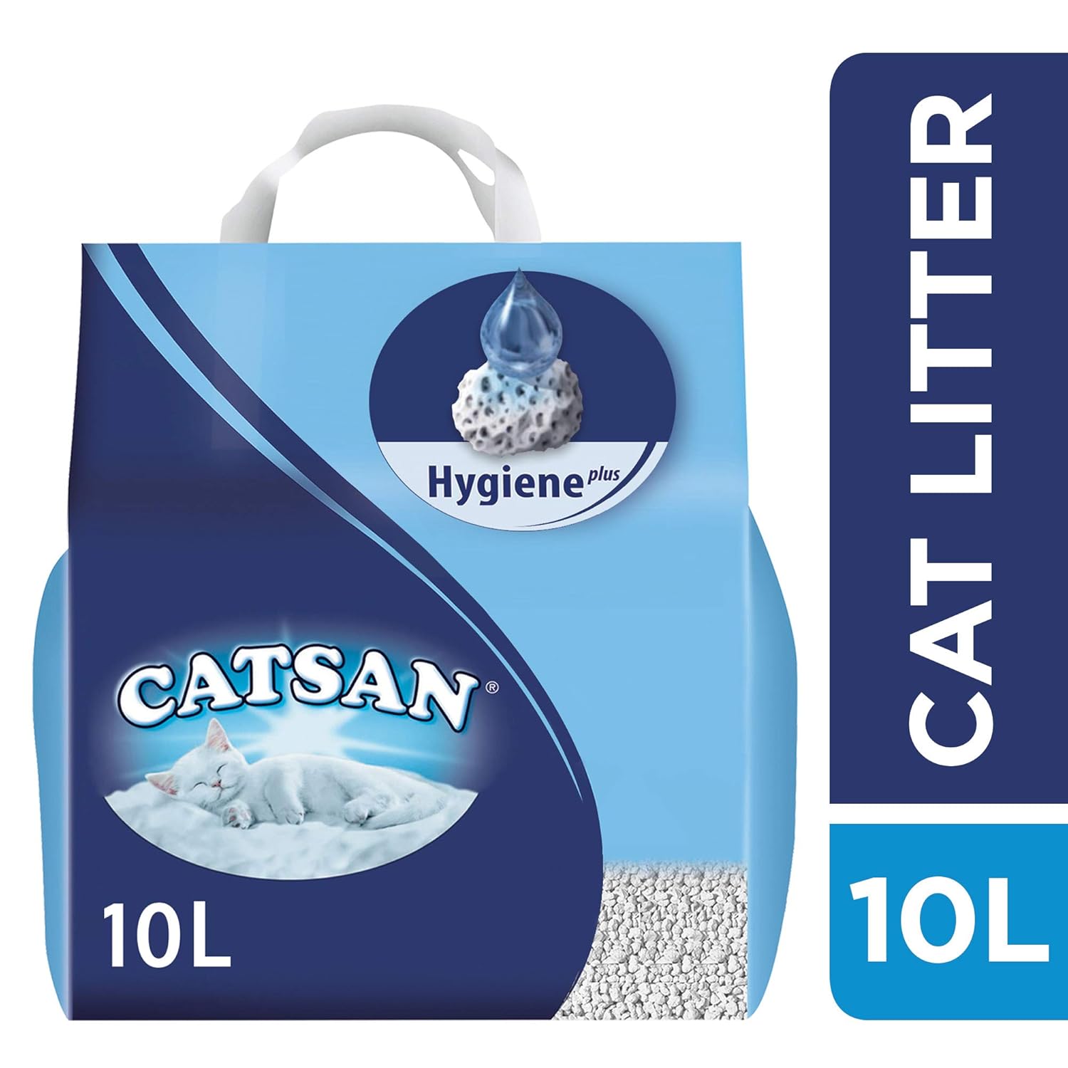 Catsan Absorbent Cat Hygiene Plus 10 L Amazon.co.uk Pet Supplies