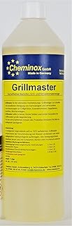 Cheminox Grillreiniger (1000 ml), Konzentrat bis 15 Liter Lösung, Gasgrill-Reiniger, Grill Reinigung inkl. Sprühflasche