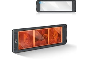 JJC Negative Film Holder Mounts for 120 Medium Format Film Compatible with Film Scanners Copying Equipment, Holds 3 Negative 
