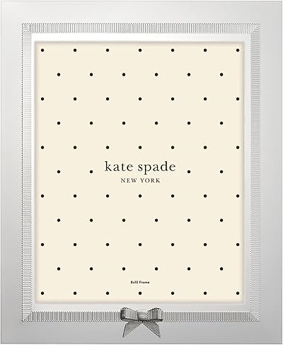 kate spade new york Grace Avenue Bilderrahmen, 20,3 x 25,4 cm, 1,2 kg, Metallic