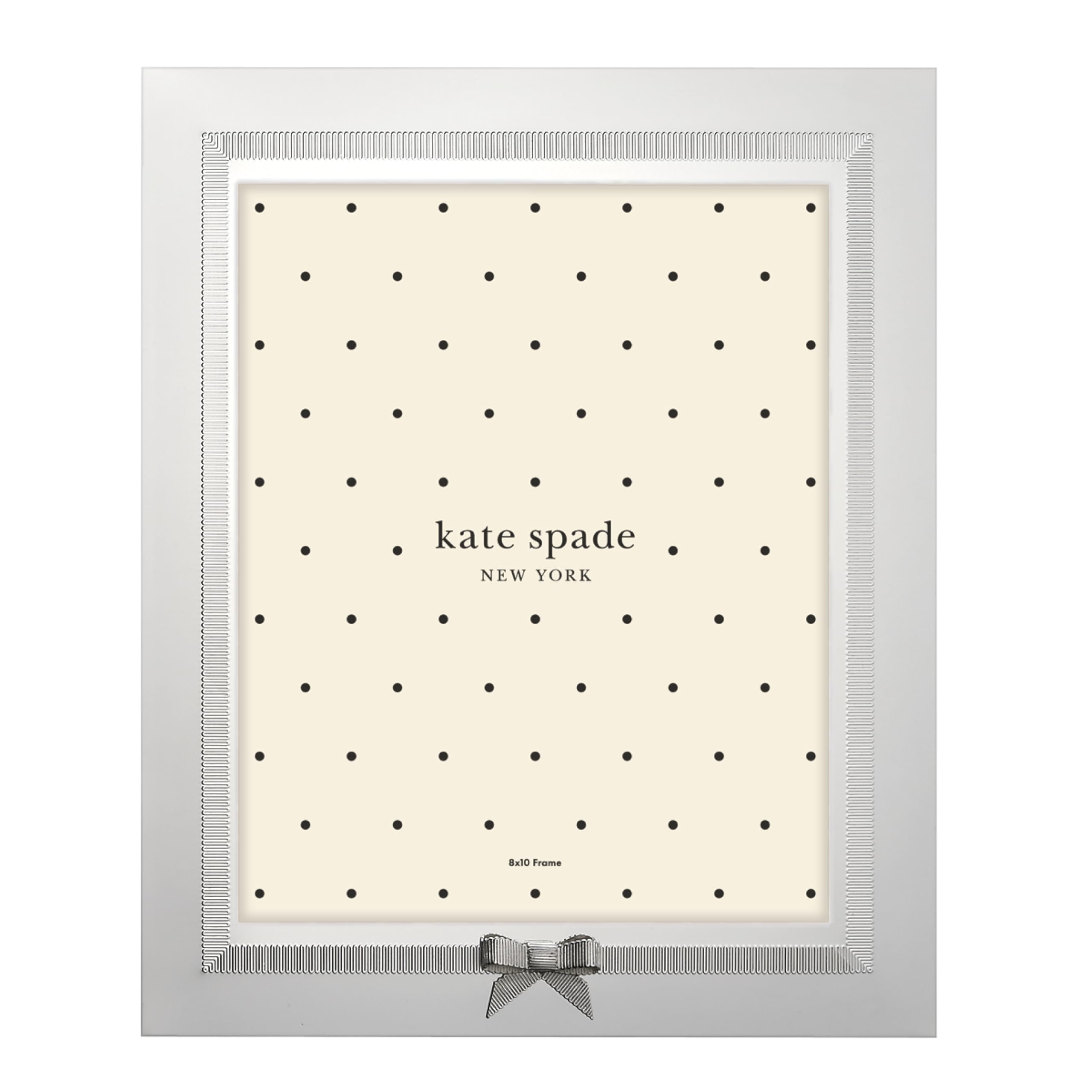 Kate Spade New York Grace Avenue 8" X 10" Frame, 18/10 Steel, Metallic, 2.55 LB — image 1