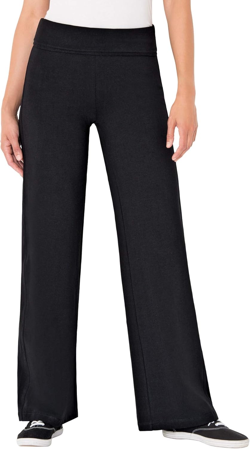 plus size wide leg yoga pants