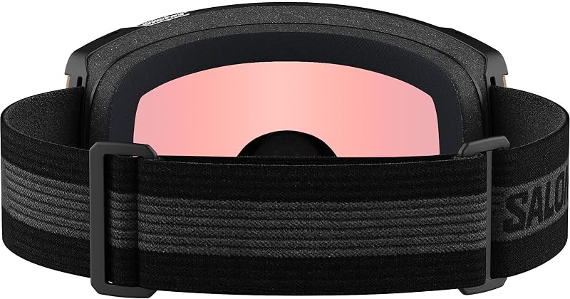 Óculos de snowboard S/View Access para máscara de snowboard unissex, desportos de inverno, redução do brilho, ventilação ADA, preto/laranja, tamanho único