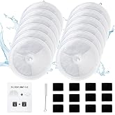 AWoHH 12 PCS Upgraded Filter Unit 3.0 Pet Cat Water Fountain Filters Fit For Solo 2/Solo SE, 3 Pro/2S/3, Including Replacement Filters and Replaced Foam Pump Filter (12 pcs)