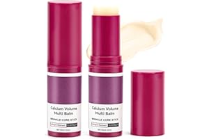 2 PCS Cementerre Calcium Volume Multi Balm, Melaxin Balm Stick for Eyes, Face, Neck,Calcium Multi Balm Stick Anti-Aging, Sagg