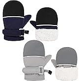 ENBAOHUI Baby Gloves Toddler Snow Glove Waterproof Mittens Fleece Lined Winter Warm Kids Snow Infant Ski Mitten