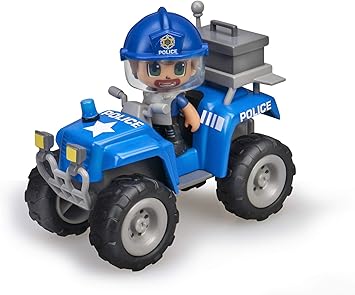 Pinypon Action - Quad con 1 Figura de policía para niños y niñas a Partir de 4 a 8 años, (Famosa 700015582): Amazon.es: Juguetes y juegos
