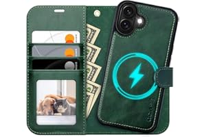 OCASE Compatible with iPhone 16 Wallet Case with Card Holders Magnetic Detachable 2 in 1 Flip PU Leather Phone Case Cover Fol