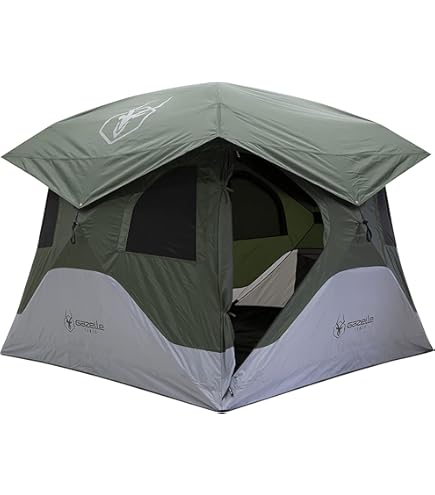 Amazon.com : U-Kiss Gazelle Tents 4-Person T4 Hub Tent Bundle with