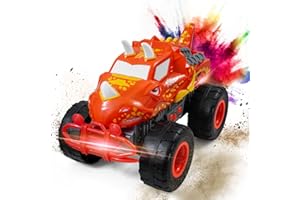 Veslier Big Dinosaur Monster Truck Toys for Boys Age 3 4 5 6 7 Year Old -Lights & Sounds Large Transportation Truck Toy for Kids Boy