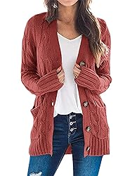 PRETTYGARDEN Women's Open Front Cardigan Sweaters