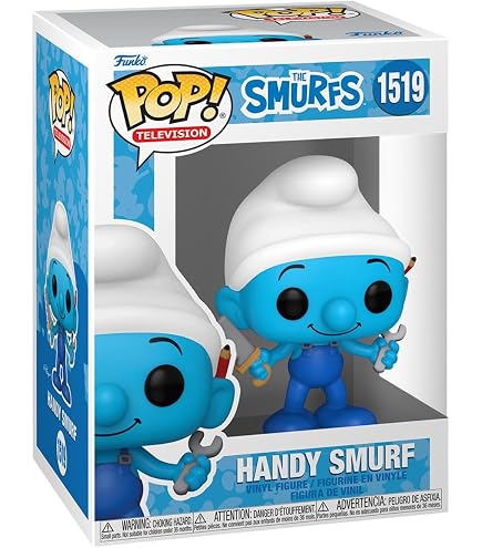 FUNKO POP! ANIMATION: Smurfs - GNAP! Sumrf (Purple), Figures