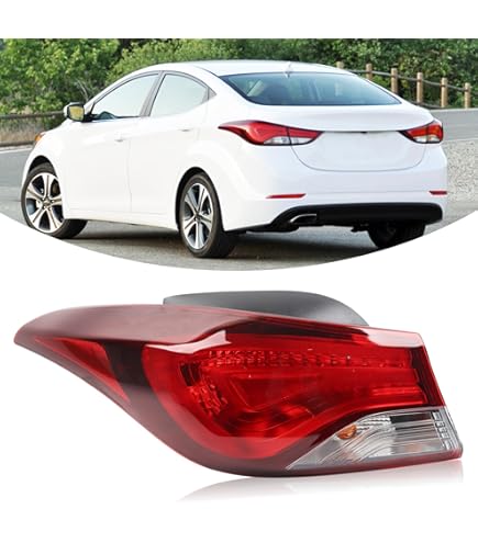さま Amazon.com: For 2007 2008 2009 2010 Hyundai Elantra Rear