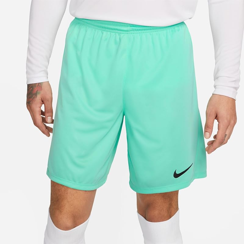 , Dri-Fit Park 3, Short da Calcio, Hyper Turq/Nero