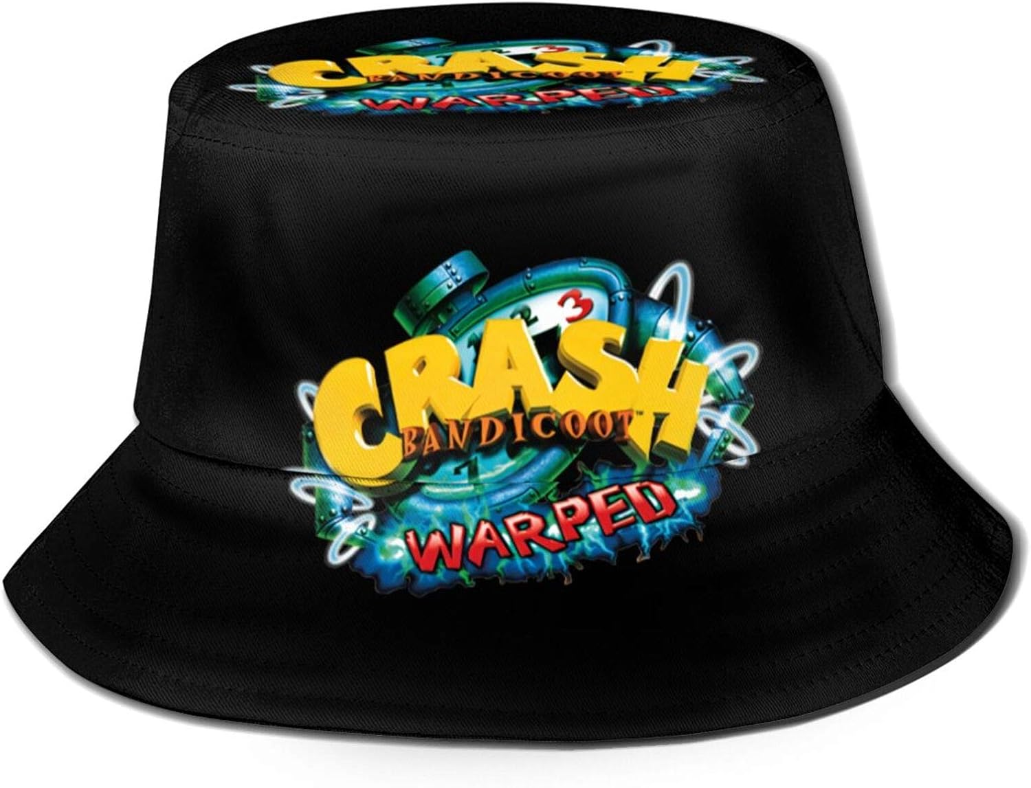 Crash Bandicoot Travel Bucket Hat Leisure Fisherman's Hat Beach Sun Hat