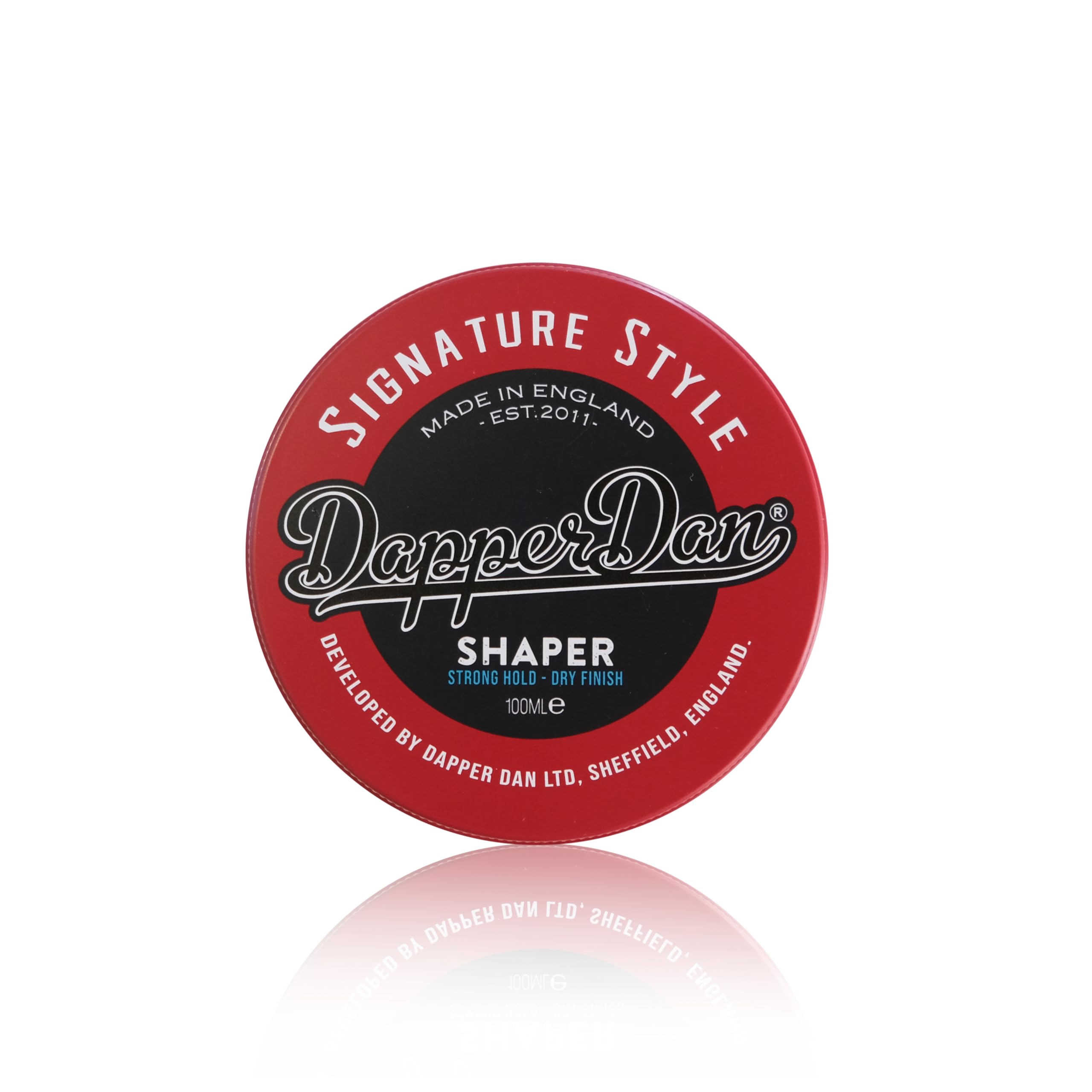 Dapper Dan Signature Style Shaper, Strong Hold Dry Finish Hair Shaper Clay, for Short to Medium Length Styles, Creates Texture and Seperation, Tuscan Vanilla Fragrance, 100ml