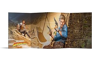 Free League Outgunned Adventure Director Screen - Tabletop RPG Game Master Screen with Rules Tables