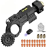 Metal Fidget Toys Gun for Adults, Spinner Gun Cool Novelty Fidget Toys,Alloy Metal Stress Relief Toy, 4.72-Inch Multifunction
