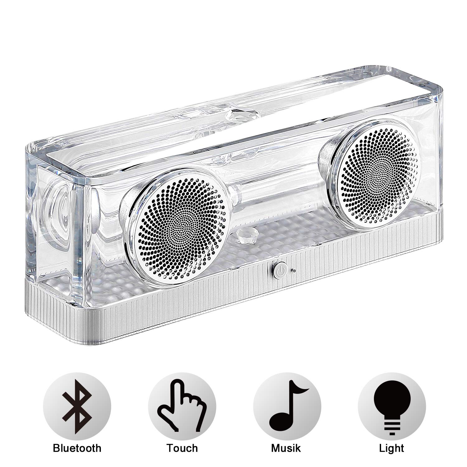 echotube wireless stereo speaker
