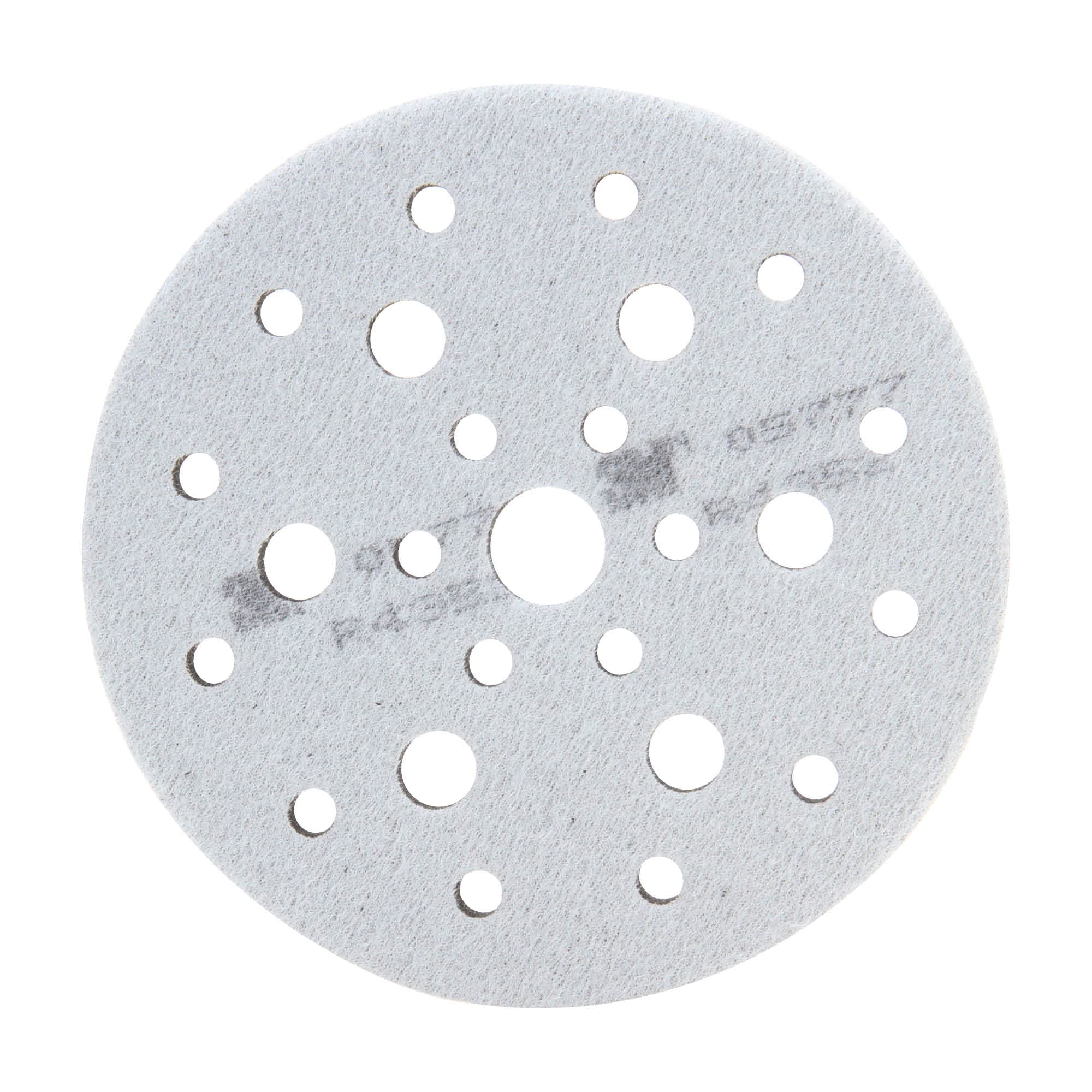 3M Hookit Soft Interface Pad, 05777, 6 in x 1/2 in x 3/4 in, espuma, patrón de agujeros, acabado más fino para aplicaciones de lijado de carrocería, 1 almohadilla