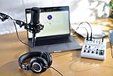 Audio-Technica AT2020 Cardioid Condenser Microphone Black view 6