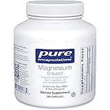 Pure Encapsulations Magnesium (Citrate) | Supplement for Sleep, Heart Health, Muscles, and Metabolism* | 180 Capsules