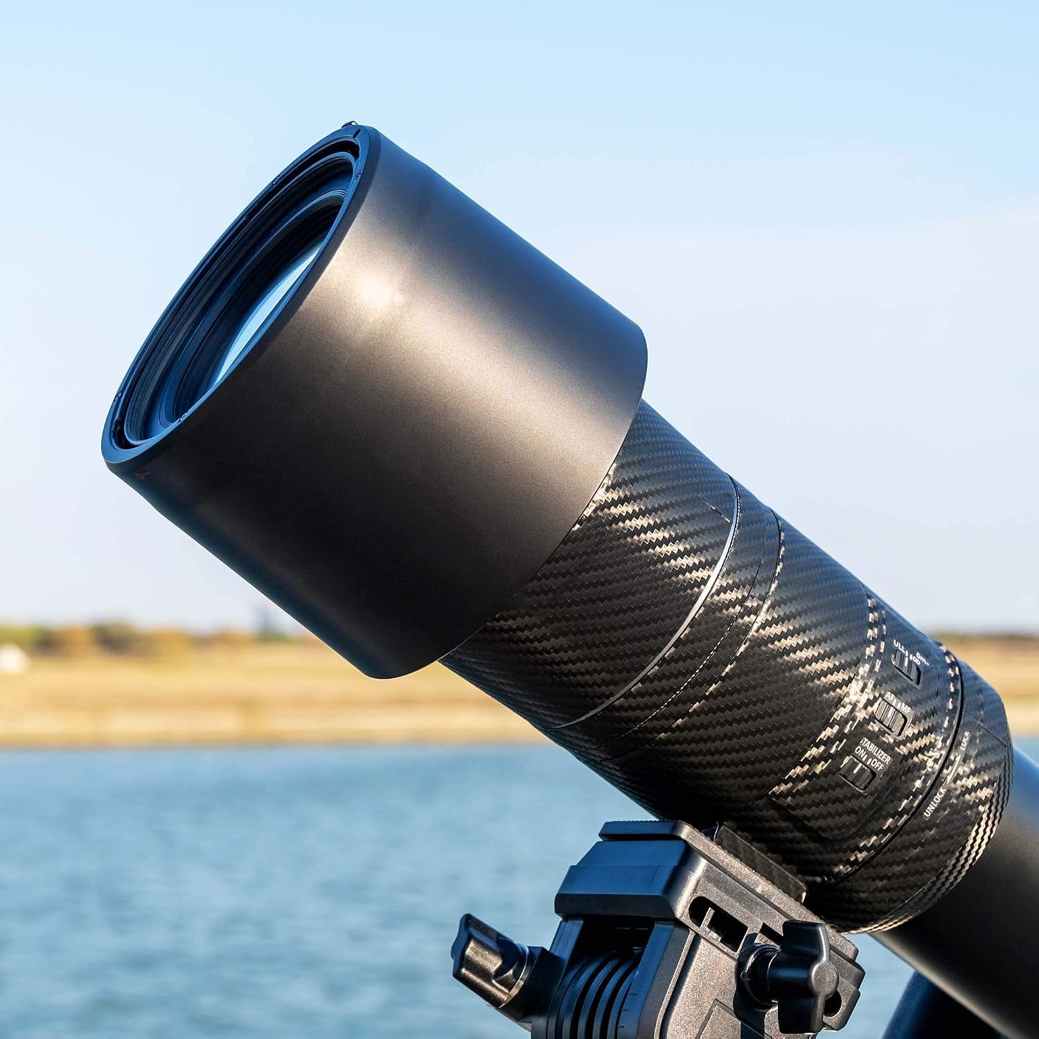 JJC Bayonet Lens Hood for Canon RF 800mm f/11 IS STM & Canon RF 200-800mm f/6.3-9 IS USM Lens on Canon EOS R R5 R6 RP DSLR Camera - Image 5