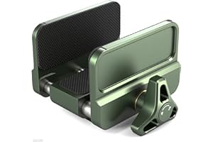 HUNTPAL Arca Swiss Gun Rifle Saddle Clamp Mount Shooting Tripod Rest for Hunting Shooting Stick, Quick Release Accuracy Ball Head & Adapter for Hand-Free Precision Shooting