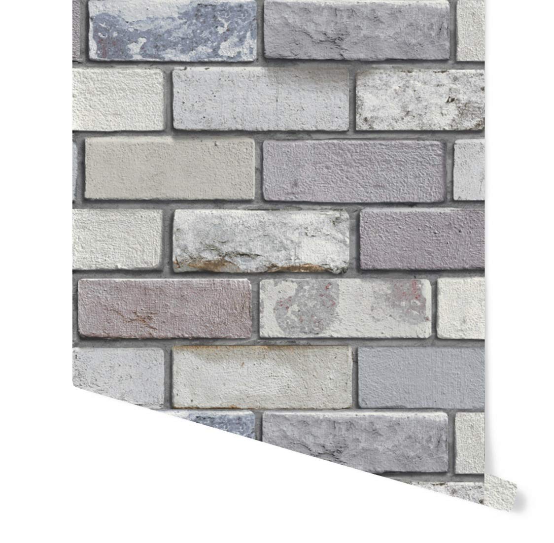 Arthouse Wallpaper Industrial Brick Feel, loft-Style Living or Contemporary Spaces, Feature Wall, Textured Finish, Brick Work Feel