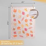 Maison d Hermine Kitchen Towels Set of 3 100% Cotton 70x50 cm Autumn view 4