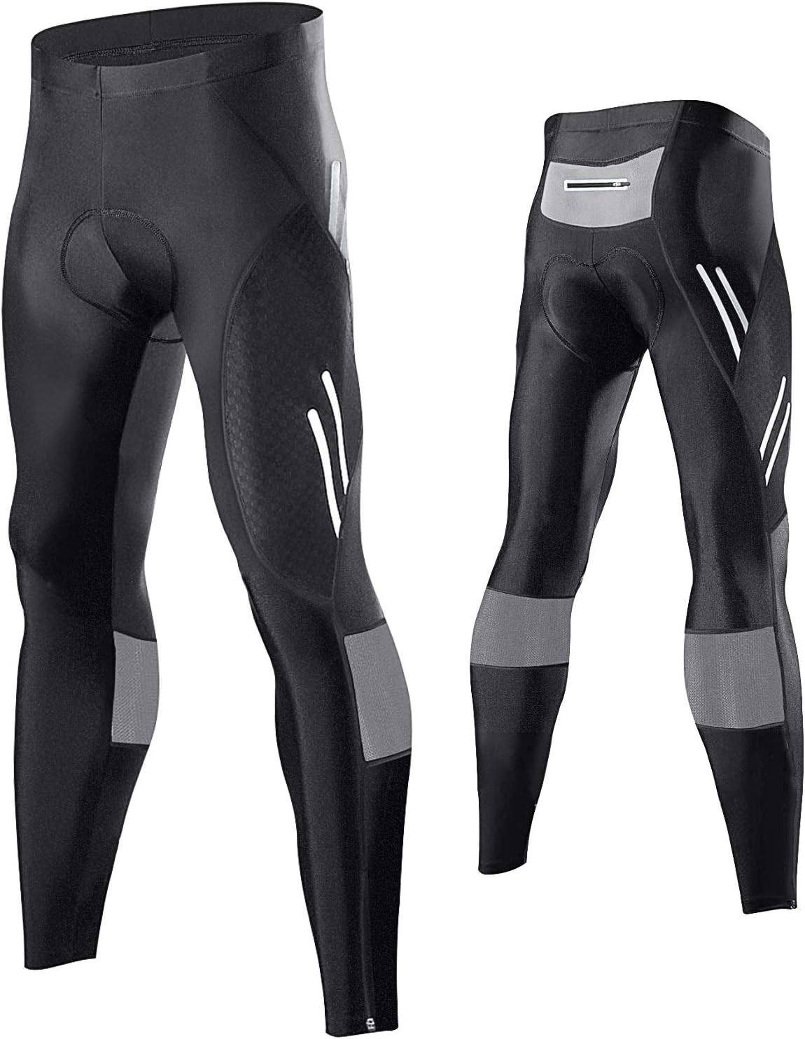 feiXIANG Men's Cycling Tight Pants 4D Padded Bicycle Riding Compression