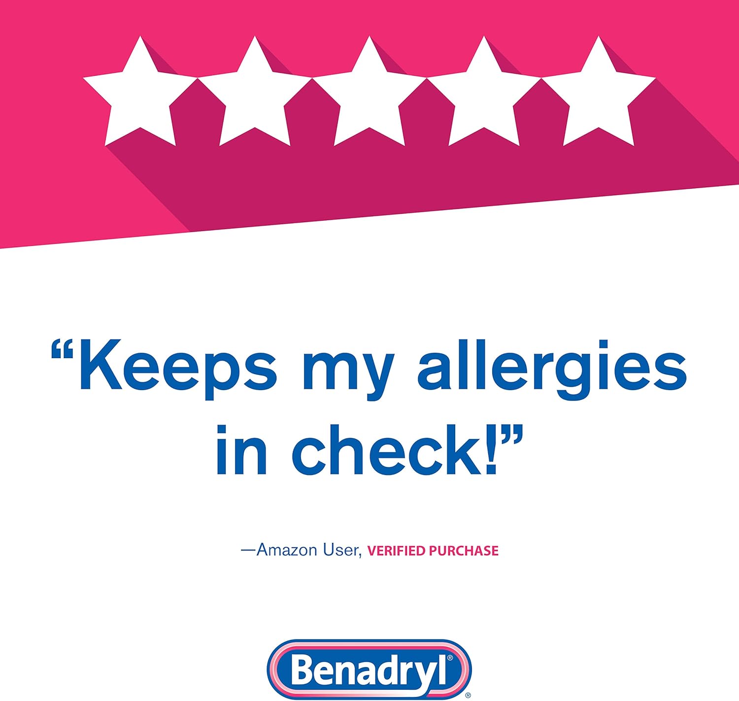 Benadryl Ultratabs Antihistamine Allergy Relief Tablets, Diphenhydramine HCl 25mg, 100 ct: Health & Personal Care