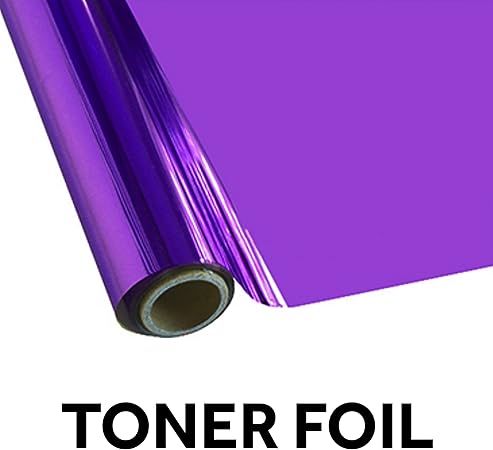 Purple Heat Transfer Laser Printer Toner Foil For Laminator 15m X 21cm Amazon Co Uk Kitchen Home