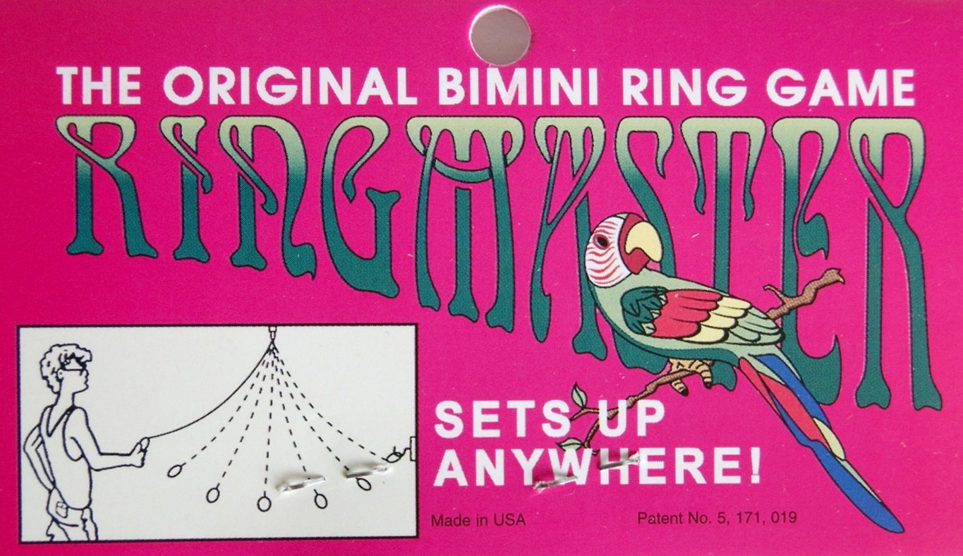 The Original Caribbean Islands Bimini Ring Toss Game Ringmaster on