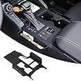 Heutamo Silicone Storage Box Compatible with Toyota Land Cruiser 250 Prado J250 LC250 2024 2025 Accessories, Silicone Center Console Cover Organizer Storage Tray (Black)