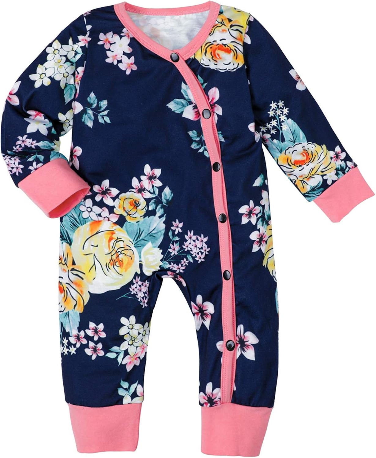 footless romper baby