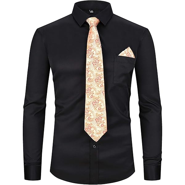 slim fit dress slacks Black Blue Golden Striped Silk Necktie Pocket Square Cufflinks Set – Modern  Man Boutique