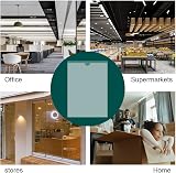 HLIWS A4 Self-Adhesive Vertical Card Sleeves 6 Pack Waterproof PVC Pockets view 4
