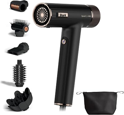 Shark SpeedStyle Pro Hair Dryer High Velocity All Hair Types Scalp Shield 5