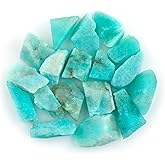 CRYSTALIS 100 carats. A++ Natural Raw Amazonite, High Grade Loose Gemstone Wholesale Bulk Rough Jewelry Making Supply, Chakra Stones, Wire Wrapping, DIY, Gem Collection, Tumbling